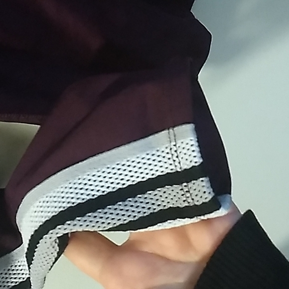 🔴 VS PINK Burgundy Track Athletic Style Long Sleeve XS - Picture 2 of 6